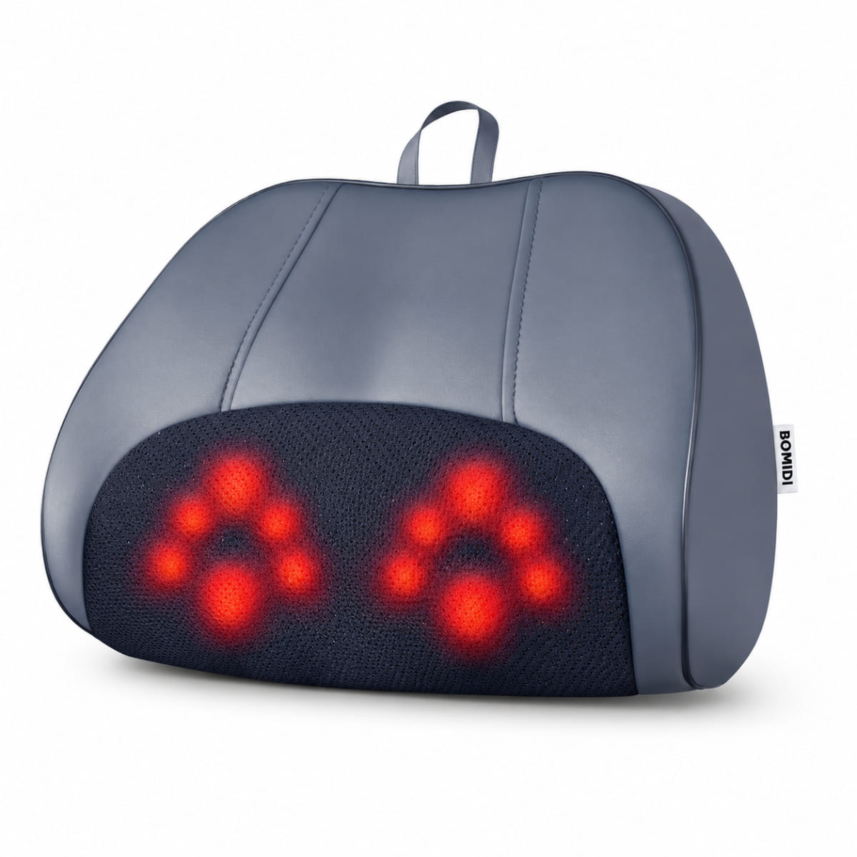 ALMOHADA MASAJEADORA BOMIDI MP1 PRO 3D INALAMBRICA RECARGABLE CUELLO ESPALDA - 1