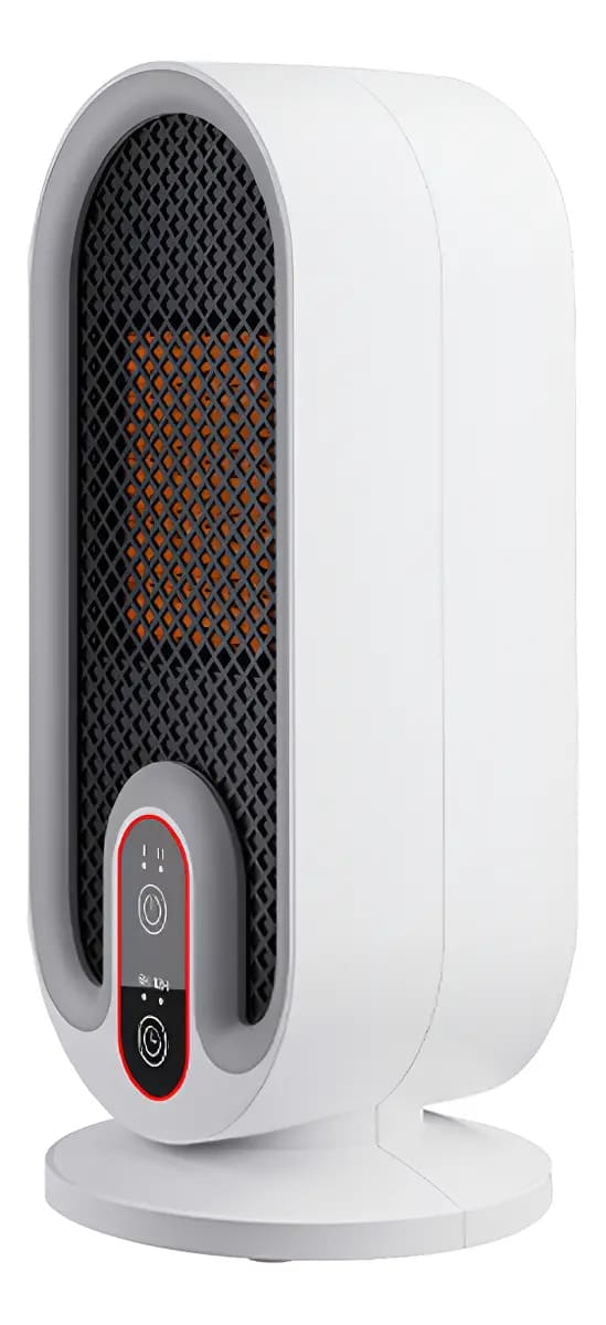 CALEFACTOR ELECTRICO BOMIDI H6 CON TEMPORIZADOR Y REGULABLE COLOR BLANCO - 1