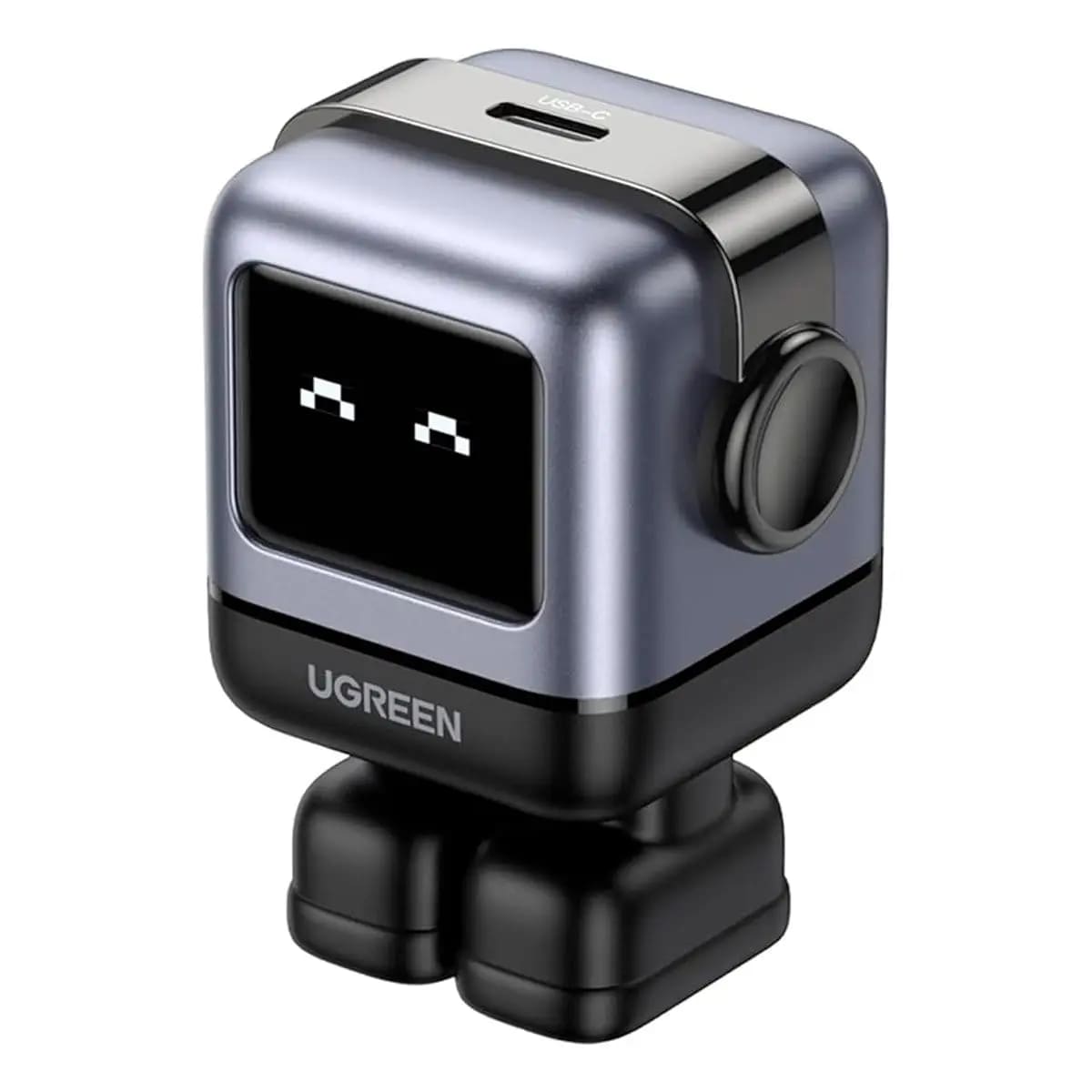 CARGADOR UGREEN CD359 30W ROBOT GAN TIPO C NEXODE GRIS - 2