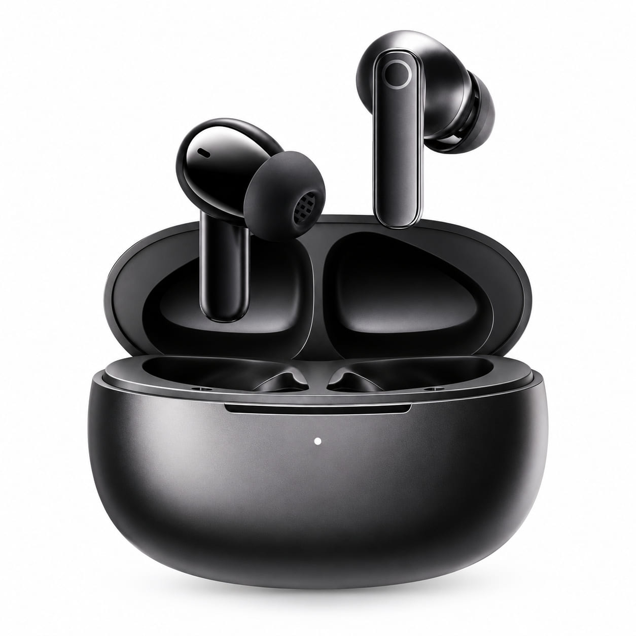 AUDIFONOS HAYLOU HQ5 ANC BLUETOOTH 6.0 28DB 4 MICROFONOS IPX5 NEGRO - 1