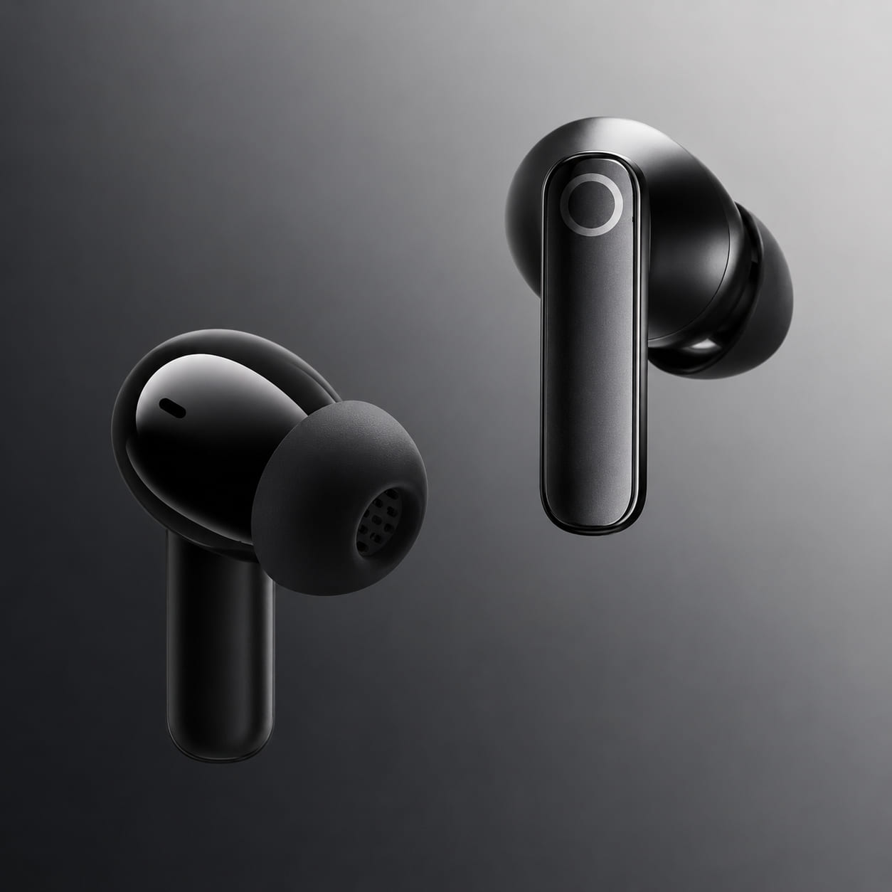 AUDIFONOS HAYLOU HQ5 ANC BLUETOOTH 6.0 28DB 4 MICROFONOS IPX5 NEGRO - 2