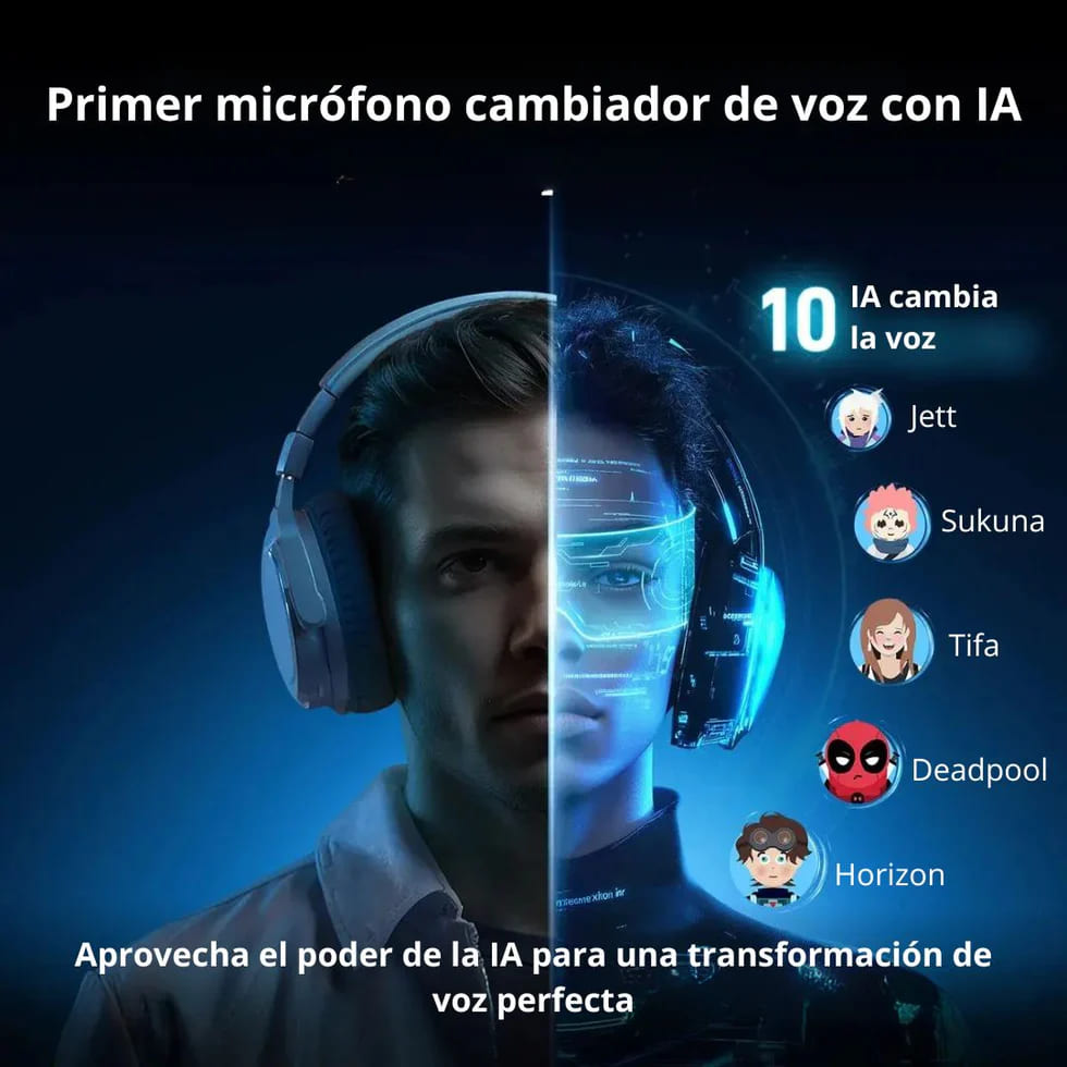 MICRÓFONO GAMER INALÁMBRICO MAONO DM40 PRO RGB USB-C CON BRAZO Y REDUCCIÓN DE RUIDO - 4
