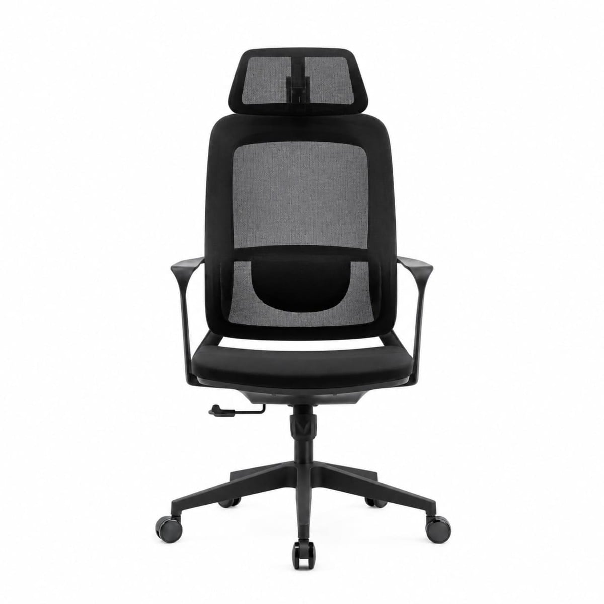 SILLA OFICINA HAVEN M7C ERGONOMICA MESH LUMBAR AJUSTABLE NEGRO - 2