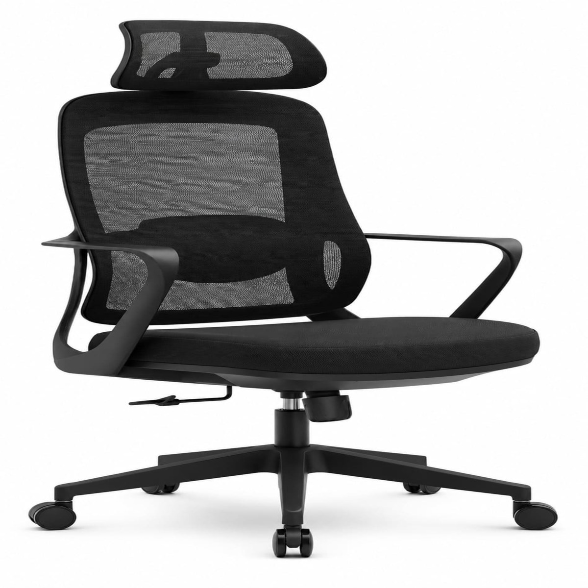 SILLA OFICINA HAVEN M7C ERGONOMICA MESH LUMBAR AJUSTABLE NEGRO - 3