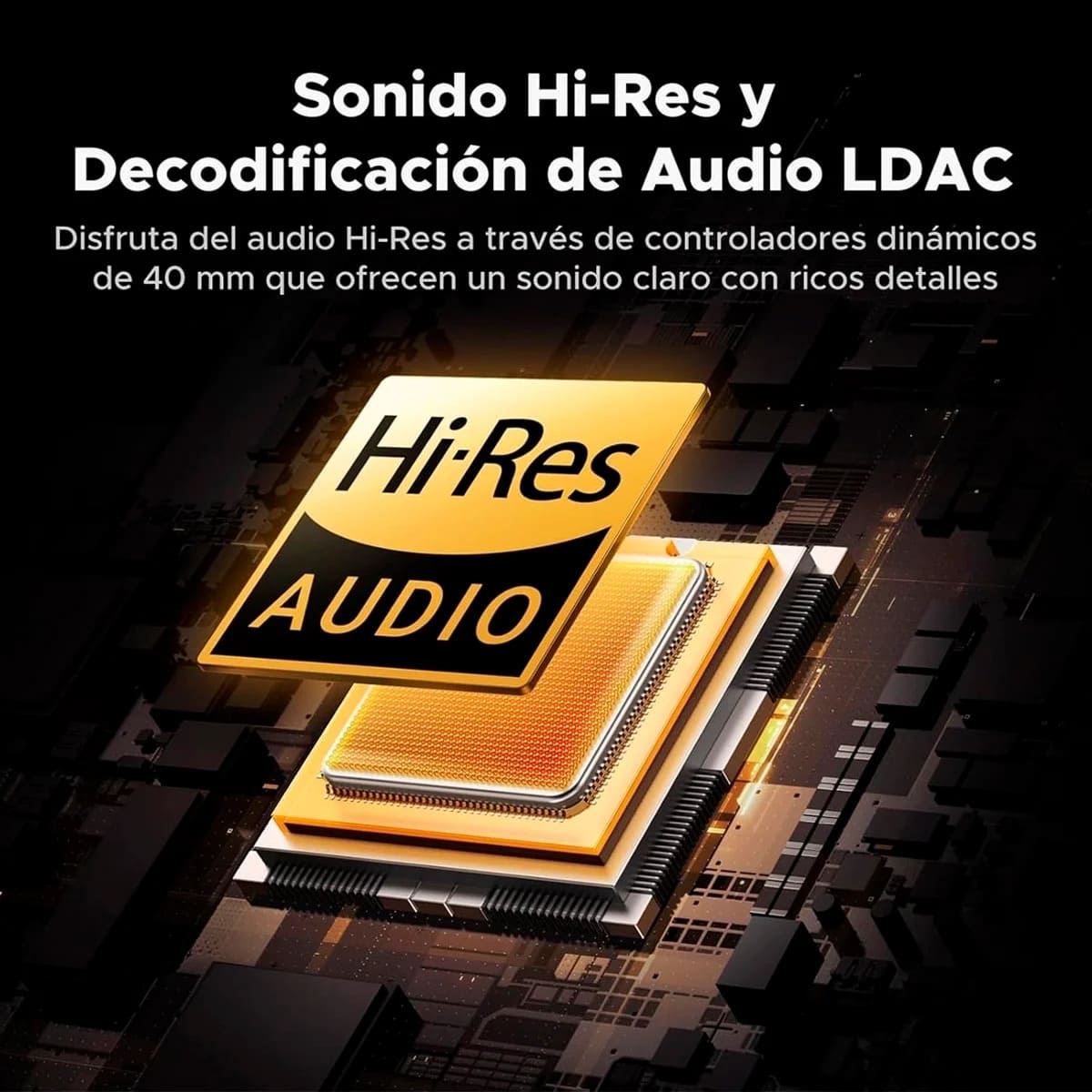 AUDIFONOS DIADEMA UGREEN STUDIO PRO ANC HI-RES LDAC 120 HORAS NEGRO - 2