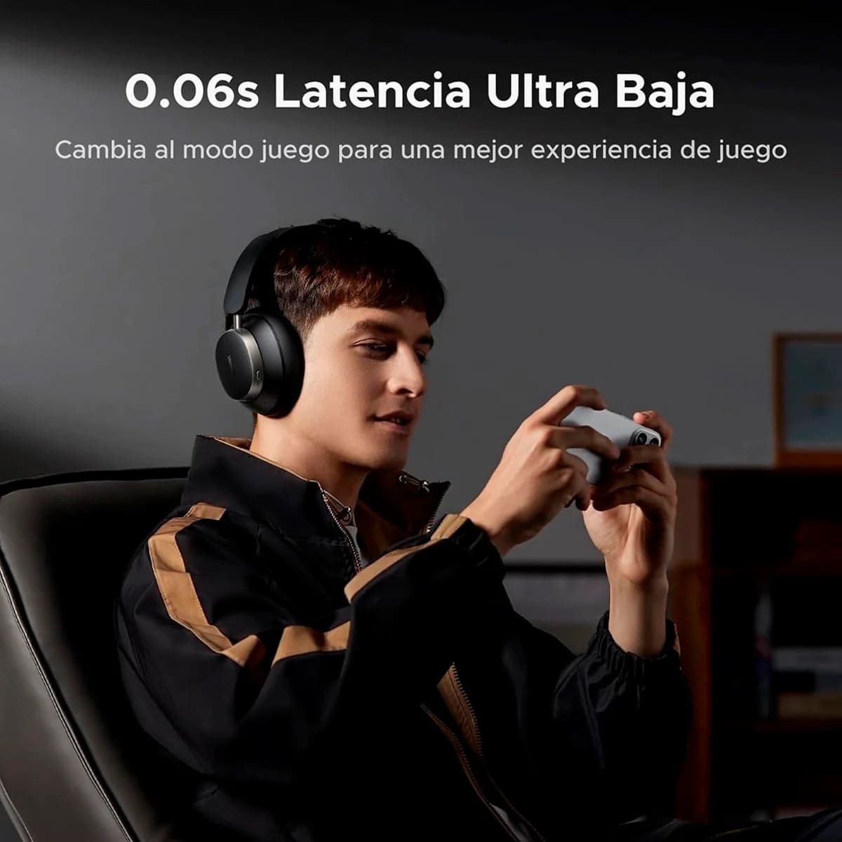 AUDIFONOS DIADEMA UGREEN STUDIO PRO ANC HI-RES LDAC 120 HORAS NEGRO - 4