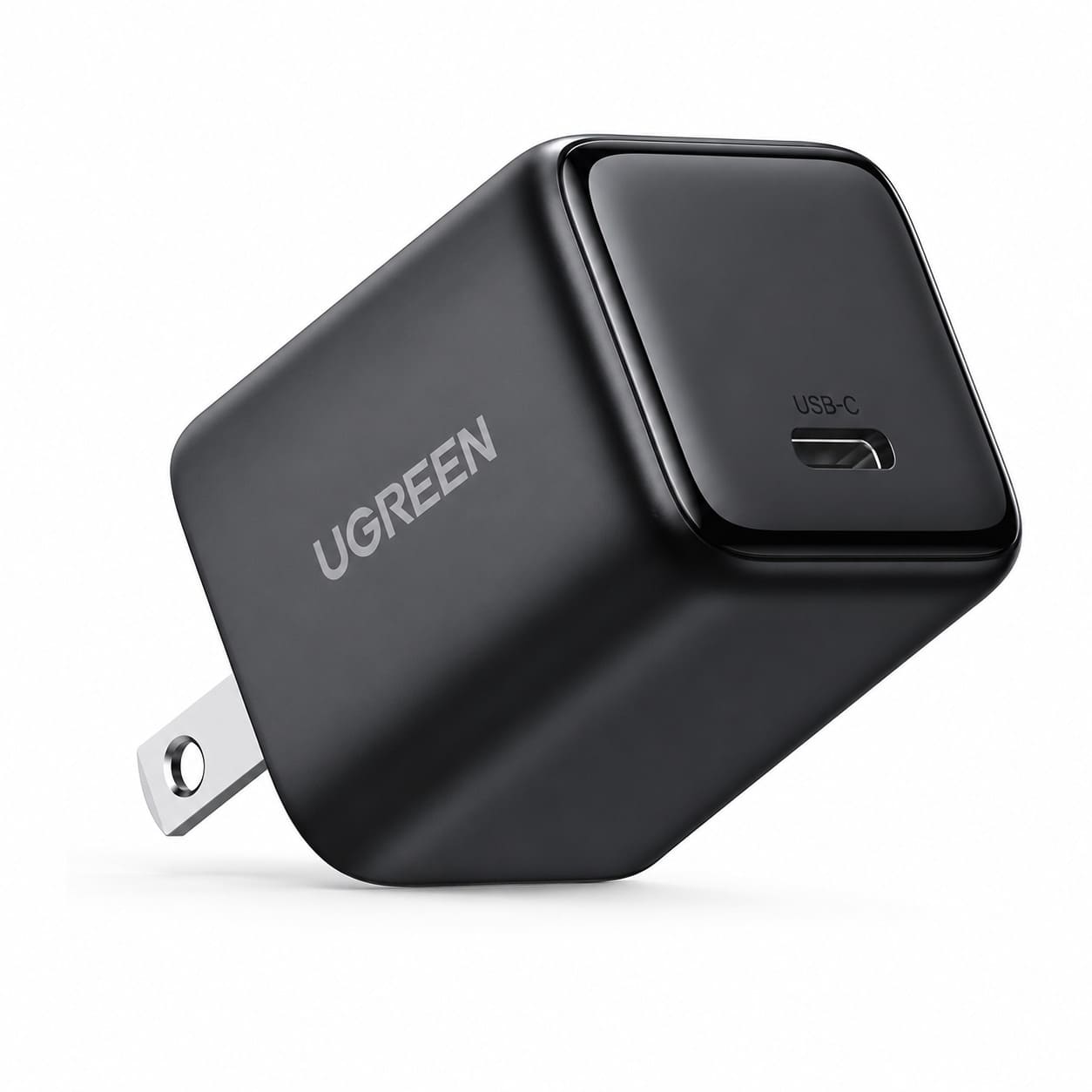 CARGADOR UGREEN X513 30W USB-C GAN CARGA RAPIDA PD NEGRO - 1