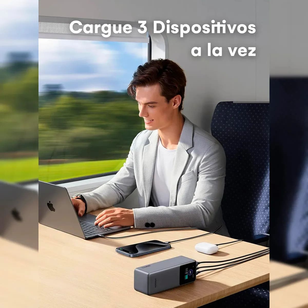 POWER BANK UGREEN PB721 20000MAH CARGA RAPIDA 130W - 4