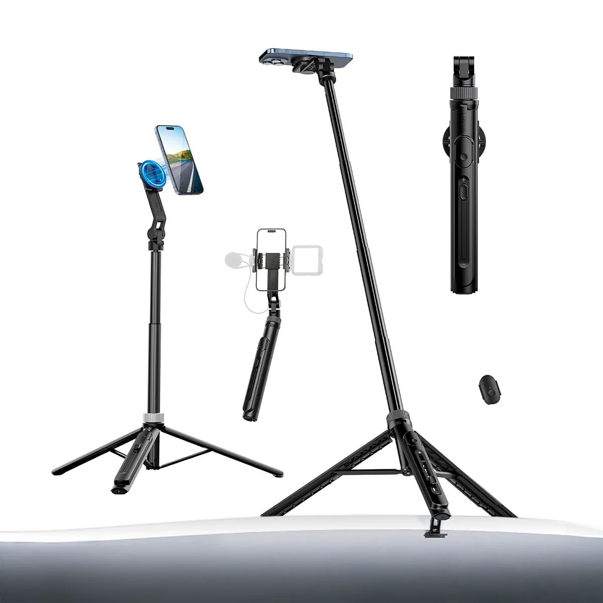 TRIPODE ULANZI TT88 4 EN 1 PARA CELULARES CON MAGSAFE, MODO OVERHEAD Y CONTROL BLUETOOTH - 1