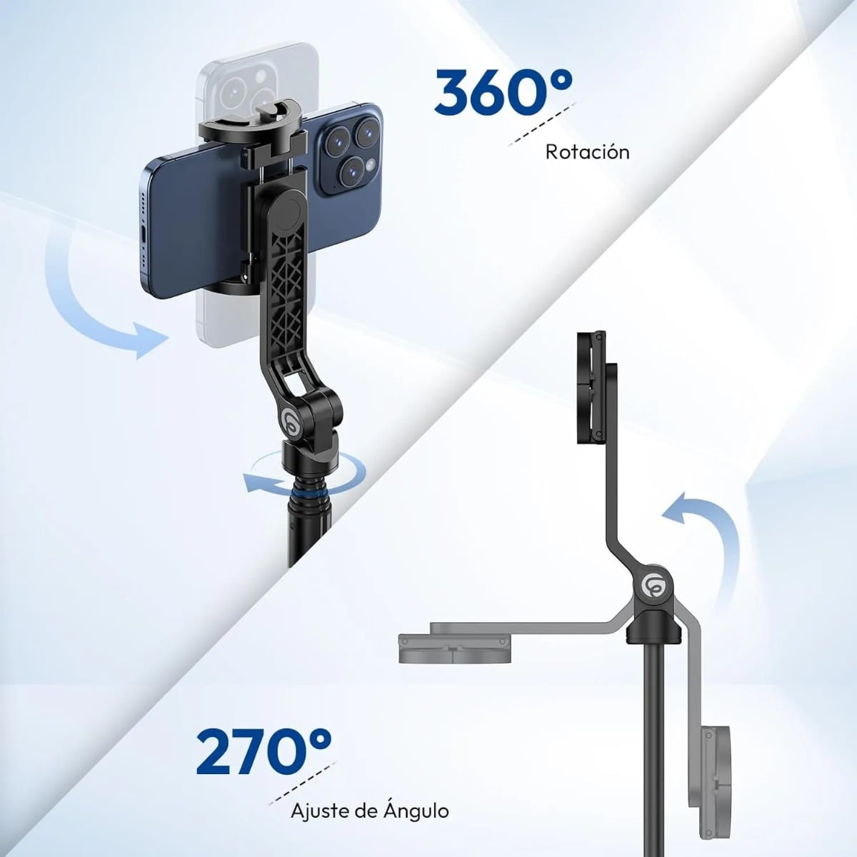 TRIPODE ULANZI TT88 4 EN 1 PARA CELULARES CON MAGSAFE, MODO OVERHEAD Y CONTROL BLUETOOTH - 9