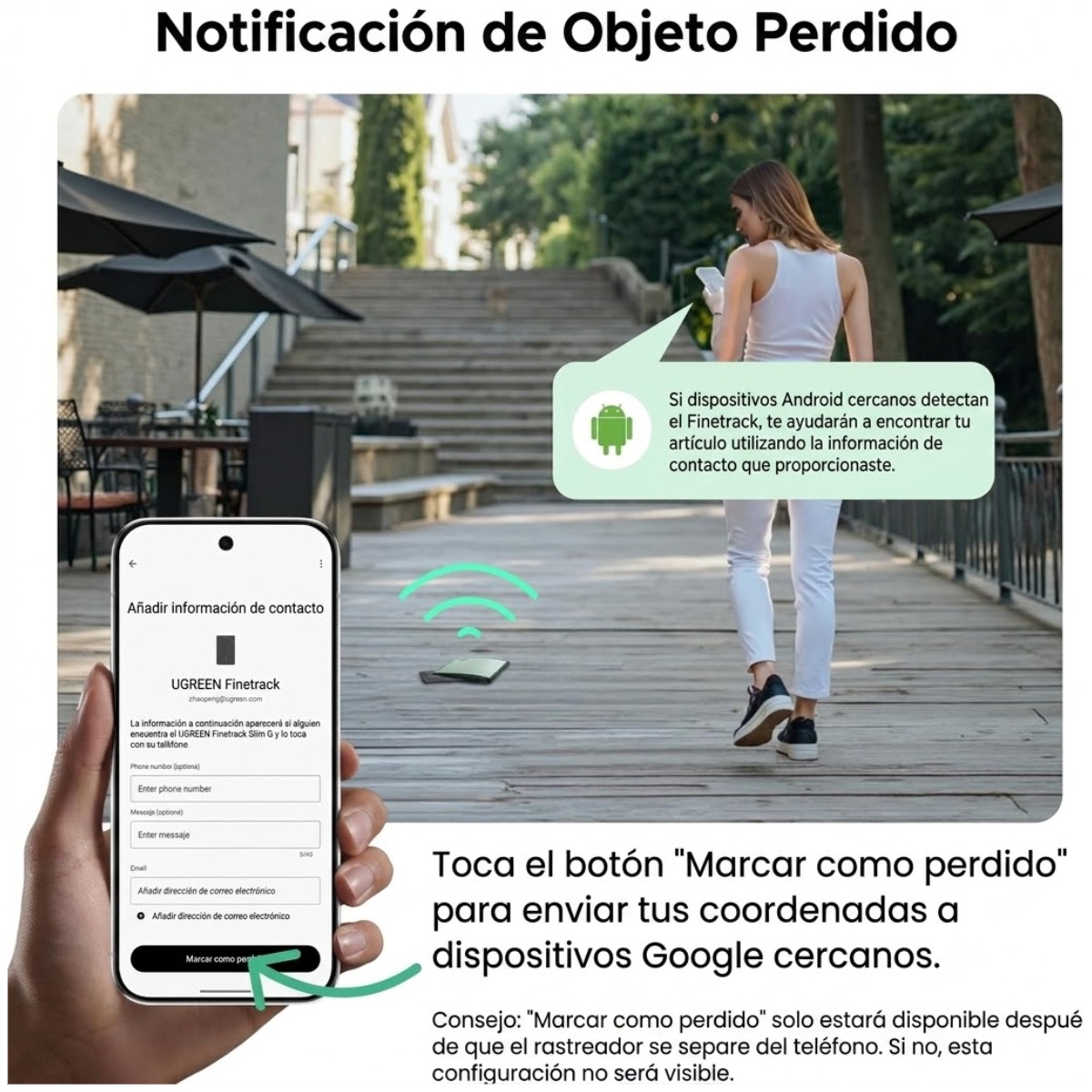 LOCALIZADOR UGREEN FINETRACK - 7