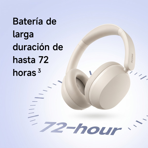AUDÍFONOS XIAOMI REDMI HEADPHONES NEO BLUETOOTH 5.4 ANC BLANCO ARENA - 7