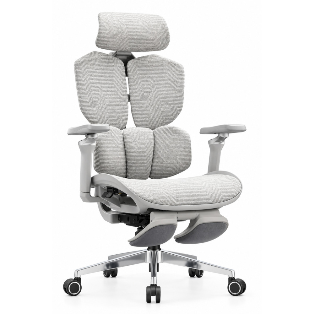 SILLA ERGONÓMICA HAVEN E7 RECLINABLE 140° CON REPOSAPIÉS LUMBAR 3 ZONAS - 1