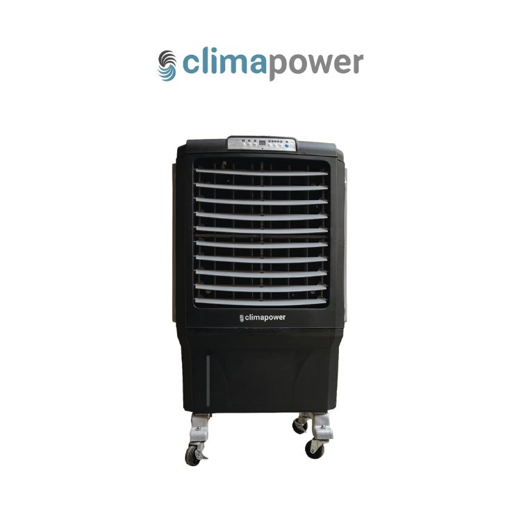 ENFRIADOR DE AIRE CLIMAPOWER 3 VELOCIDADES CPW-35 180 WATTS PORTÁTIL COBERTURA 35MTS NEGRO - 1