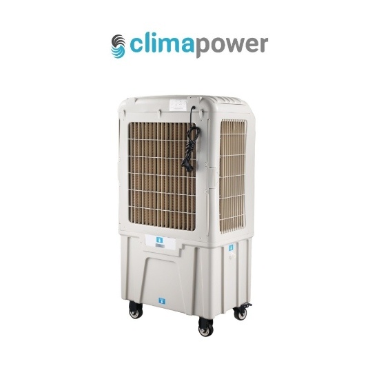ENFRIADOR DE AIRE CLIMAPOWER 3 VELOCIDADES CPW-50 180 WATTS PORTÁTIL COBERTURA 50 MT2 NEGRO - 3
