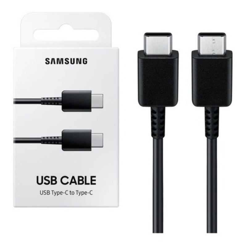 CABLE SAMSUNG TIPO C A TIPO C - NEGRO - 1