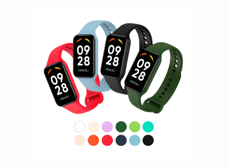 CORREA DE SILICONA PARA XIAOMI BAND 2 - VERDE - 1