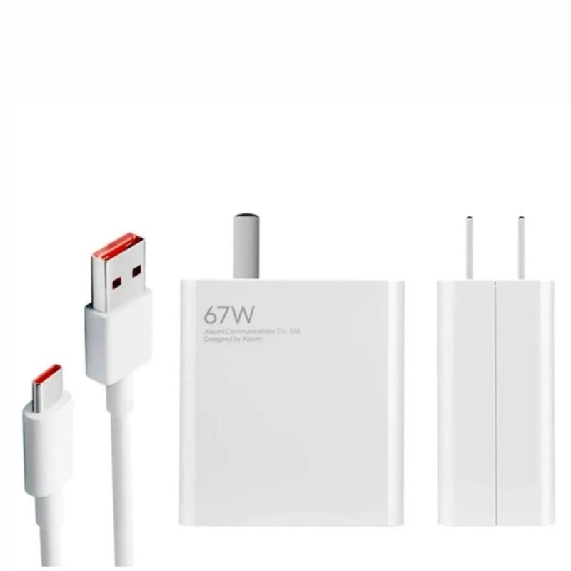 CARGADOR XIAOMI 67W CARGA RAPIDA PARA POCO X4 PRO - ORIGINAL - 2