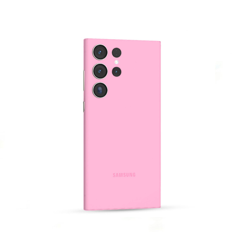 FUNDA SILICONA COMPATIBLE PARA SAMSUNG S25 - ROSA - 1