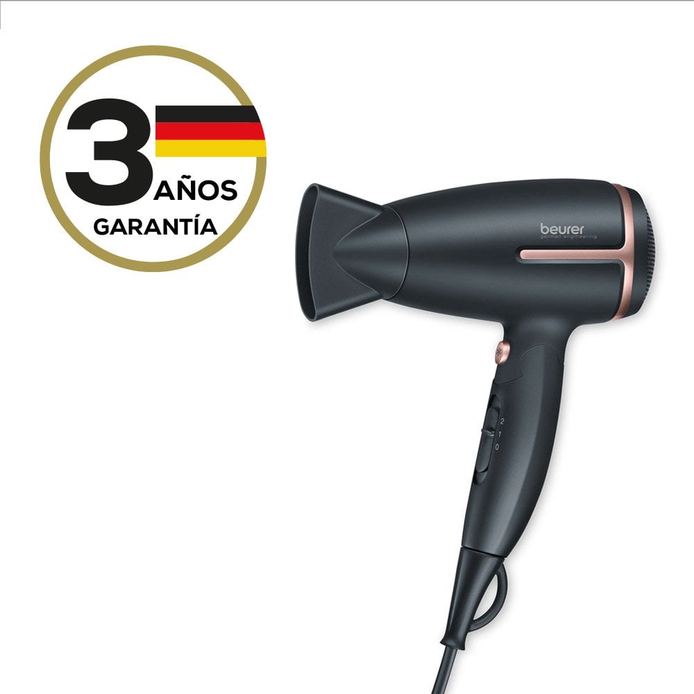 SECADORA CABELLO BEURER HC 25 PORTÁTIL - 1