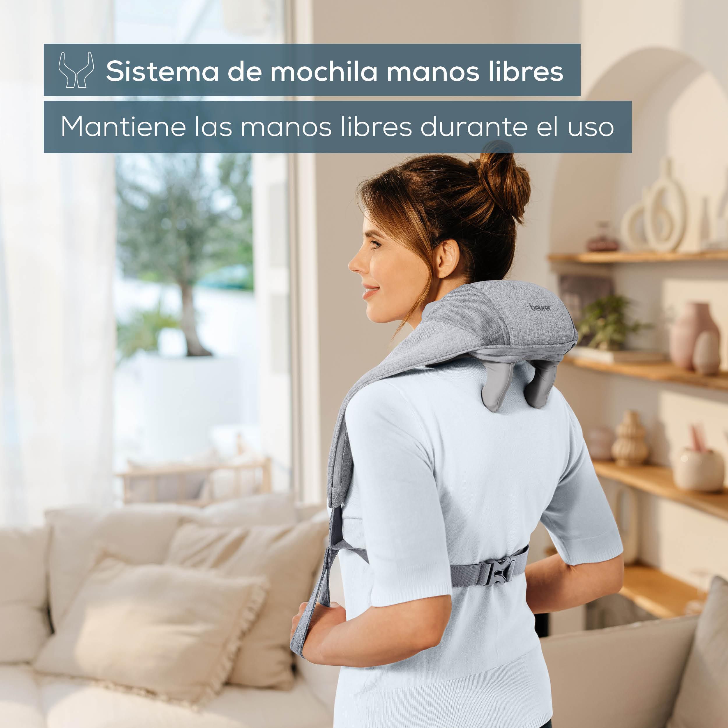 MASAJEADOR DE NUCA RECARGABLE MG 154 - 4