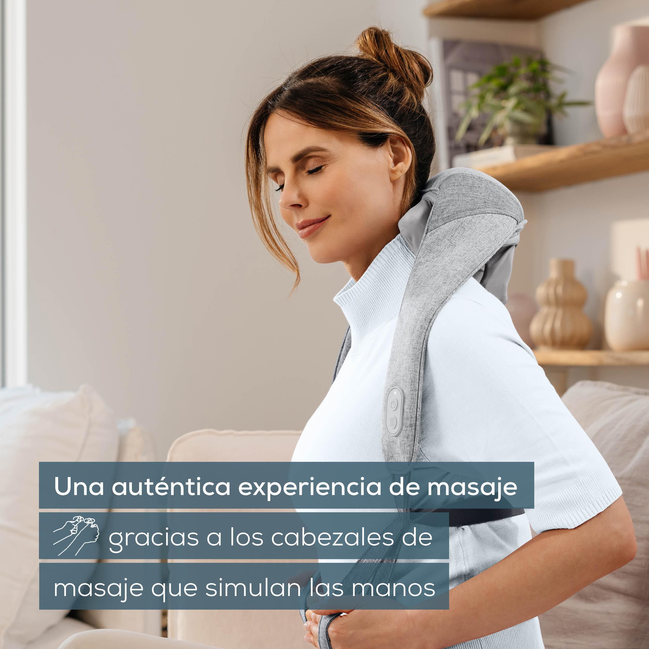 MASAJEADOR DE NUCA RECARGABLE MG 154 - 6