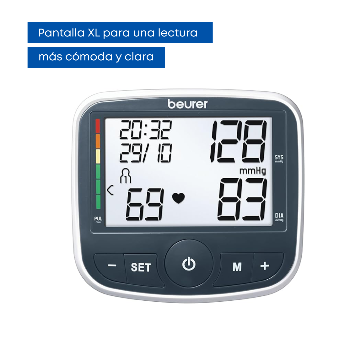 TENSIÓMETRO DIGITAL DE BRAZO BM 40 BEURER - 6