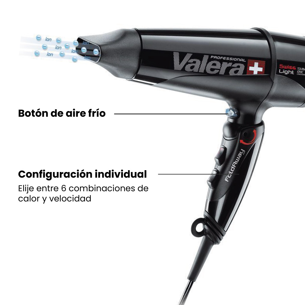 SECADORA DE CABELLO SL-5400T-VALERA - 5