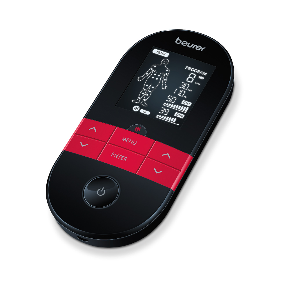 ELECTROESTIMULADOR MUSCULAR DIGITAL EMS/TENS CON FUNCIÓN DE CALOR EM 59 - 1