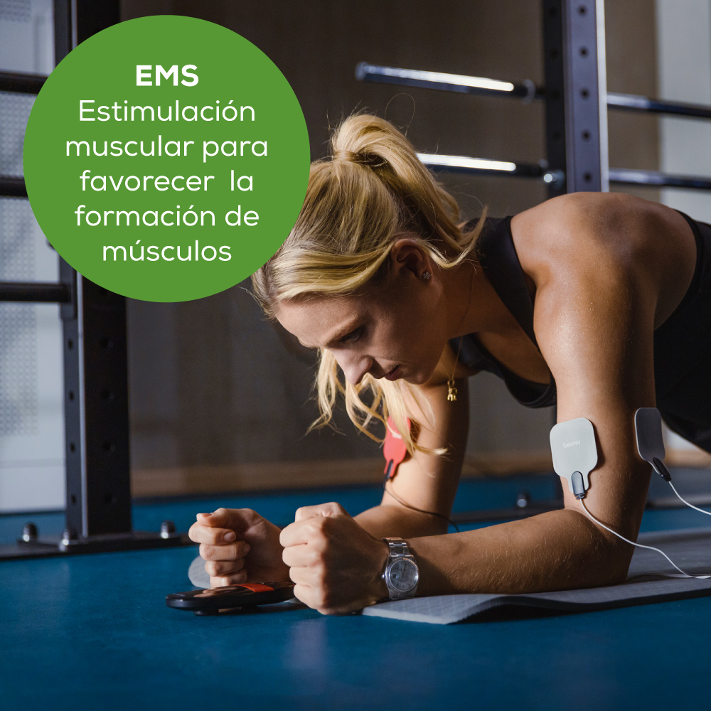 ELECTROESTIMULADOR MUSCULAR DIGITAL EMS/TENS CON FUNCIÓN DE CALOR EM 59 - 4