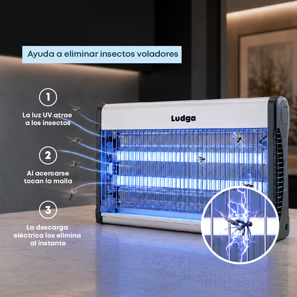 MATA INSECTOS ELÉCTRICO LDG-20E18 - 2