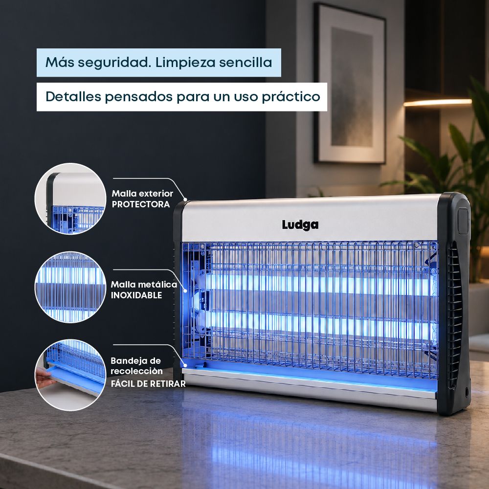 MATA INSECTOS ELÉCTRICO LDG-20E18 - 5