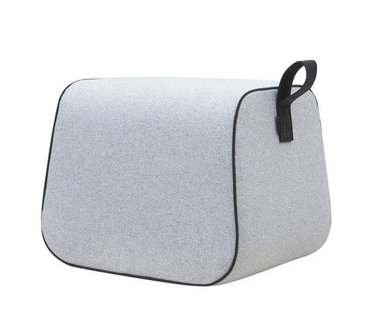 ATER PUFF - TAPIZ TIPO TEJIDO DISEÑO ELEGANTE - 1