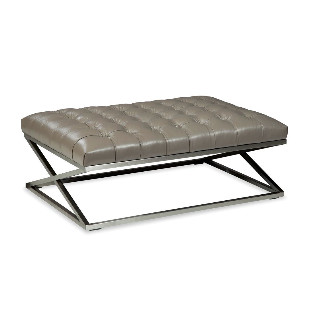 BANQUETA ANDALUZ - RECTANGULAR DE ACERO Y TAPIZADO - 1