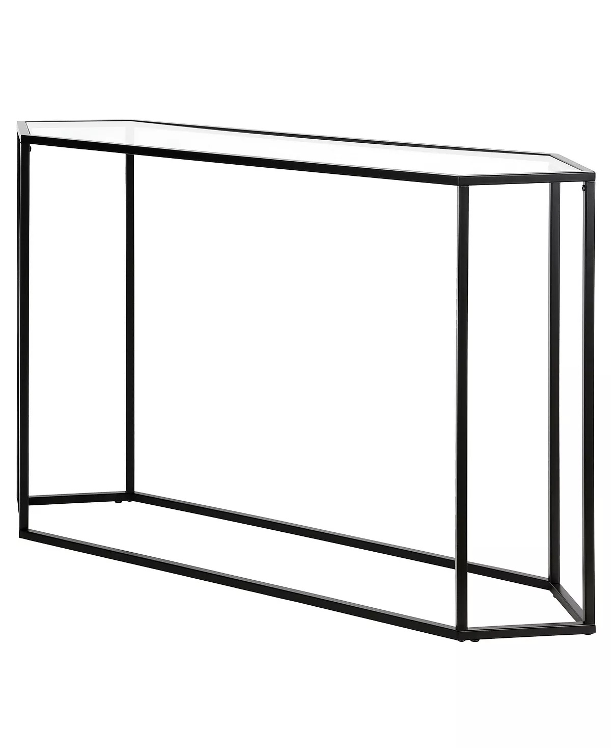 CONSOLA HAIFA CASA CONCEPTO - METAL NEGRO 120 X 30 X 90 CM - 1