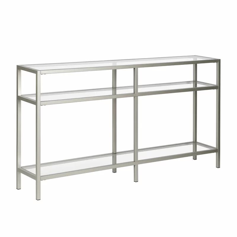 CONSOLA YESHER CASA CONCEPTO - ACERO SATINADO 120 X 30 X 90 CM - 1