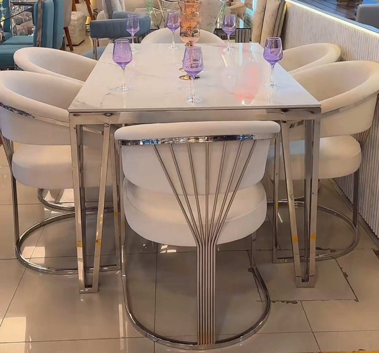 MESA DE COMEDOR SINTERIZADA BY CASA CONCEPTO - DE ACERO INOXIDABLE - 1