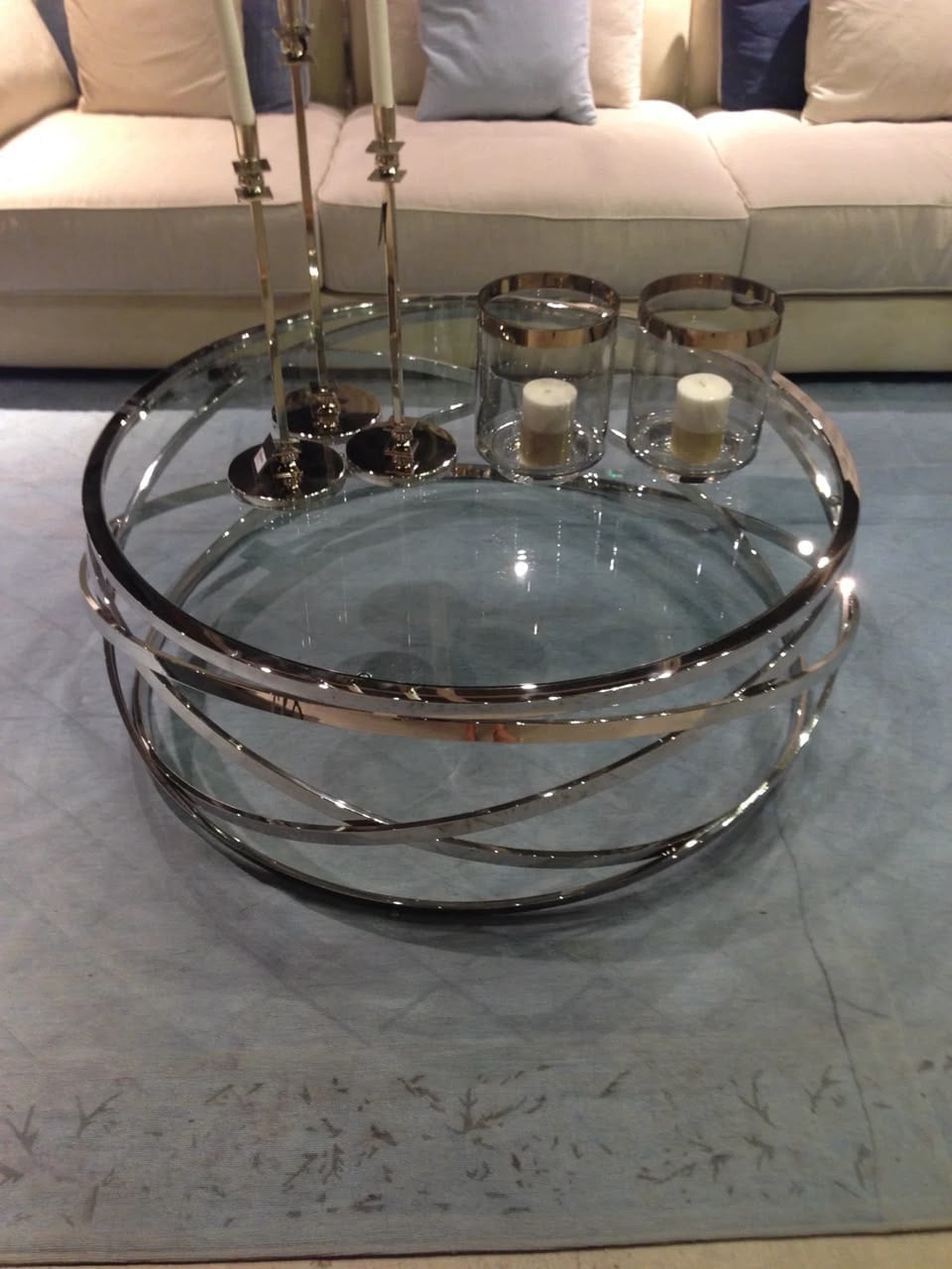 MESA DE CENTRO COSMOS BY CASA CONCEPTO - ACERO INOXIDABLE 304 - 1