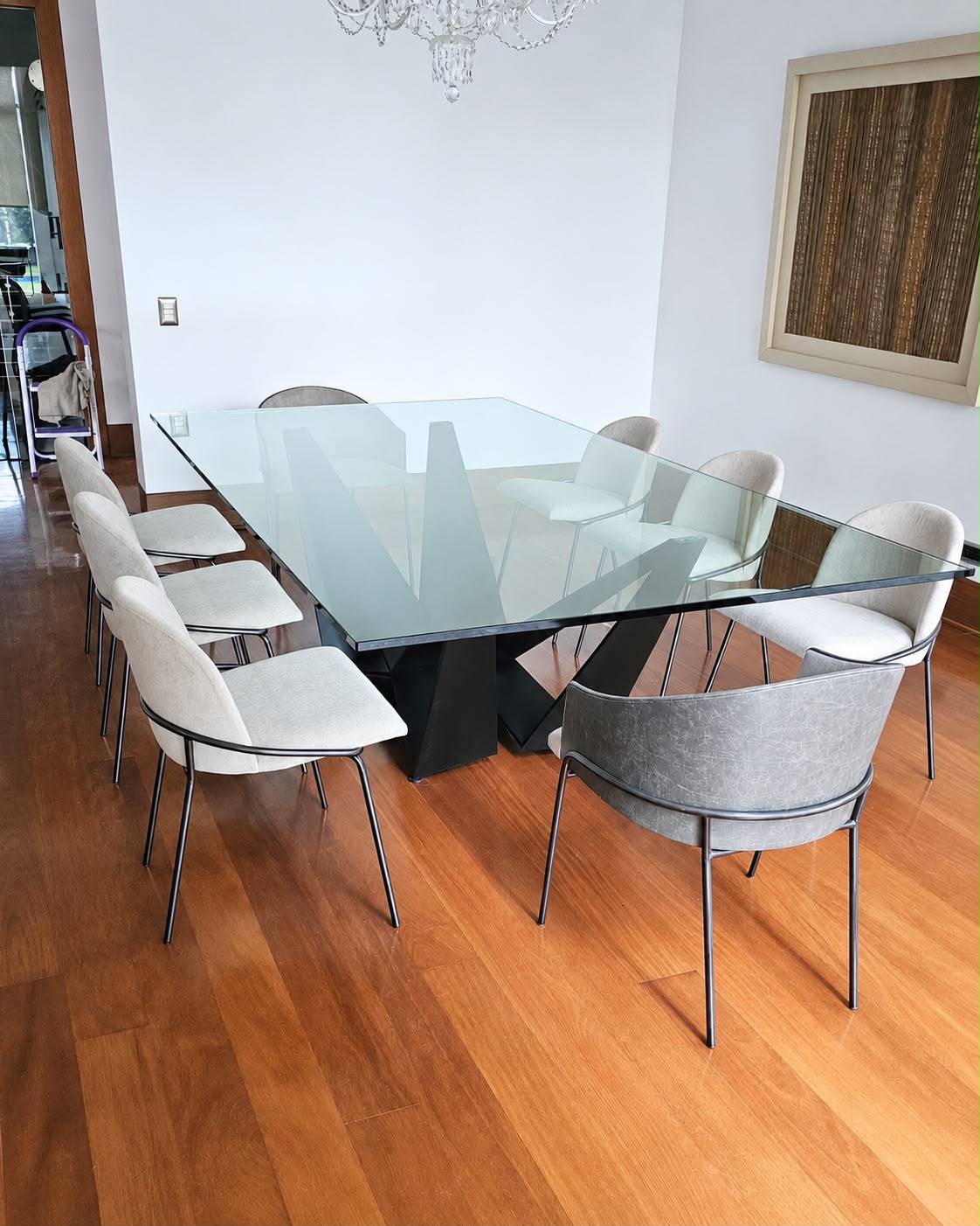 JUEGO DE COMEDOR BUTTERFLY BY CASA CONCEPTO - ACERO INOXIDABLE - 2