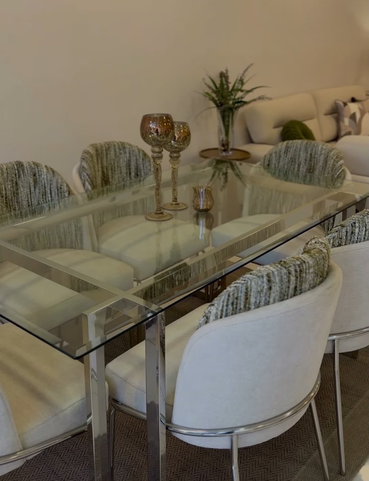 JUEGO DE COMEDOR FAMILY BY CASA CONCEPTO - ACERO INOXIDABLE - 1
