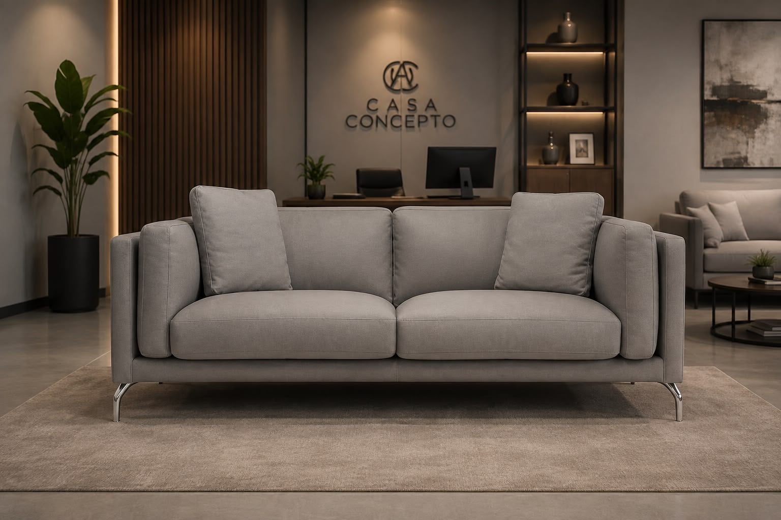 JUEGO DE SALA GENSLER BY CASA CONCEPTO 3 - 2 - 2
