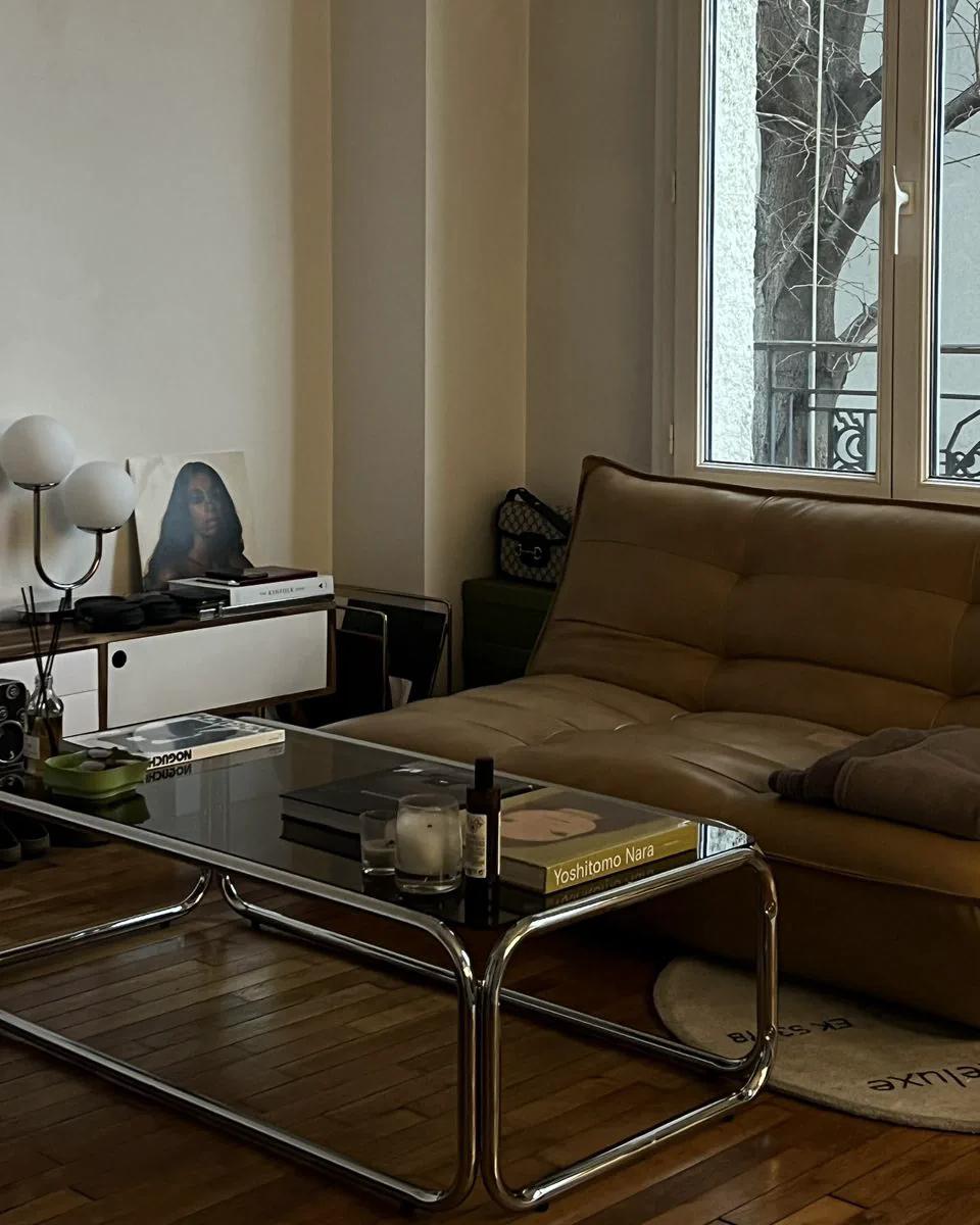 MESA DE CENTRO MORRIS BY CASA CONCEPTO - ACERO INOX - 1