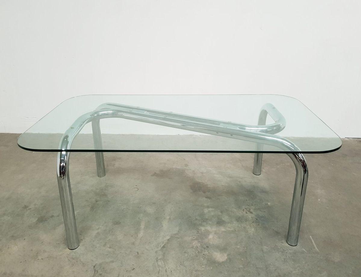 MESA DE CENTRO MANFREDI BY CASA CONCEPTO - ACERO INOX - 1