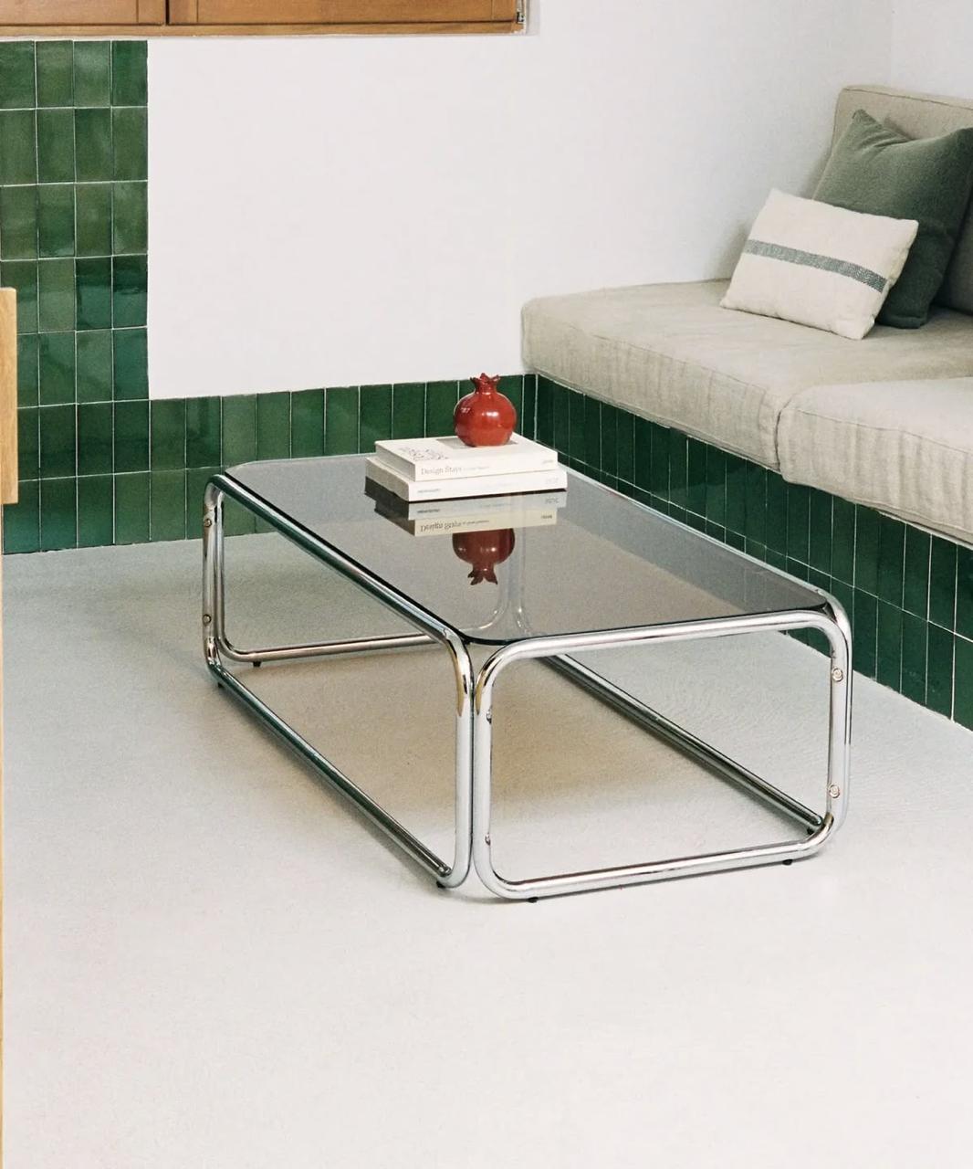 MESA DE CENTRO CLIVER BY CASA CONCEPTO - ACERO INOX - 1