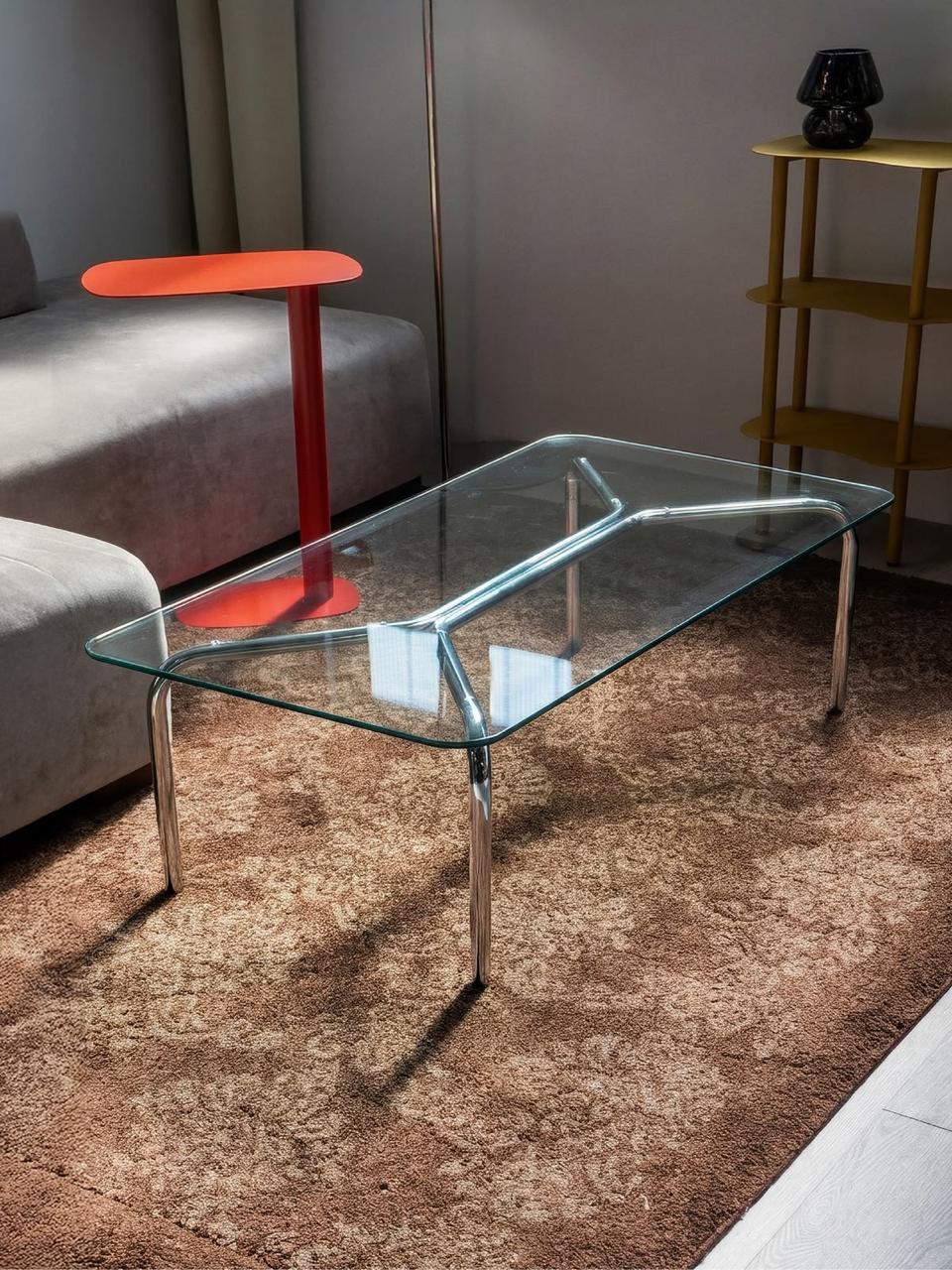 MESA DE CENTRO NOVAK BY CASA CONCEPTO - ACERO INOX - 1