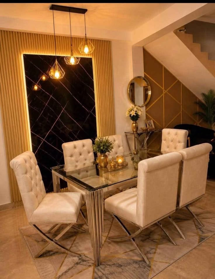 JUEGO DE COMEDOR DAMASCO BY CASA CONCEPTO - 1