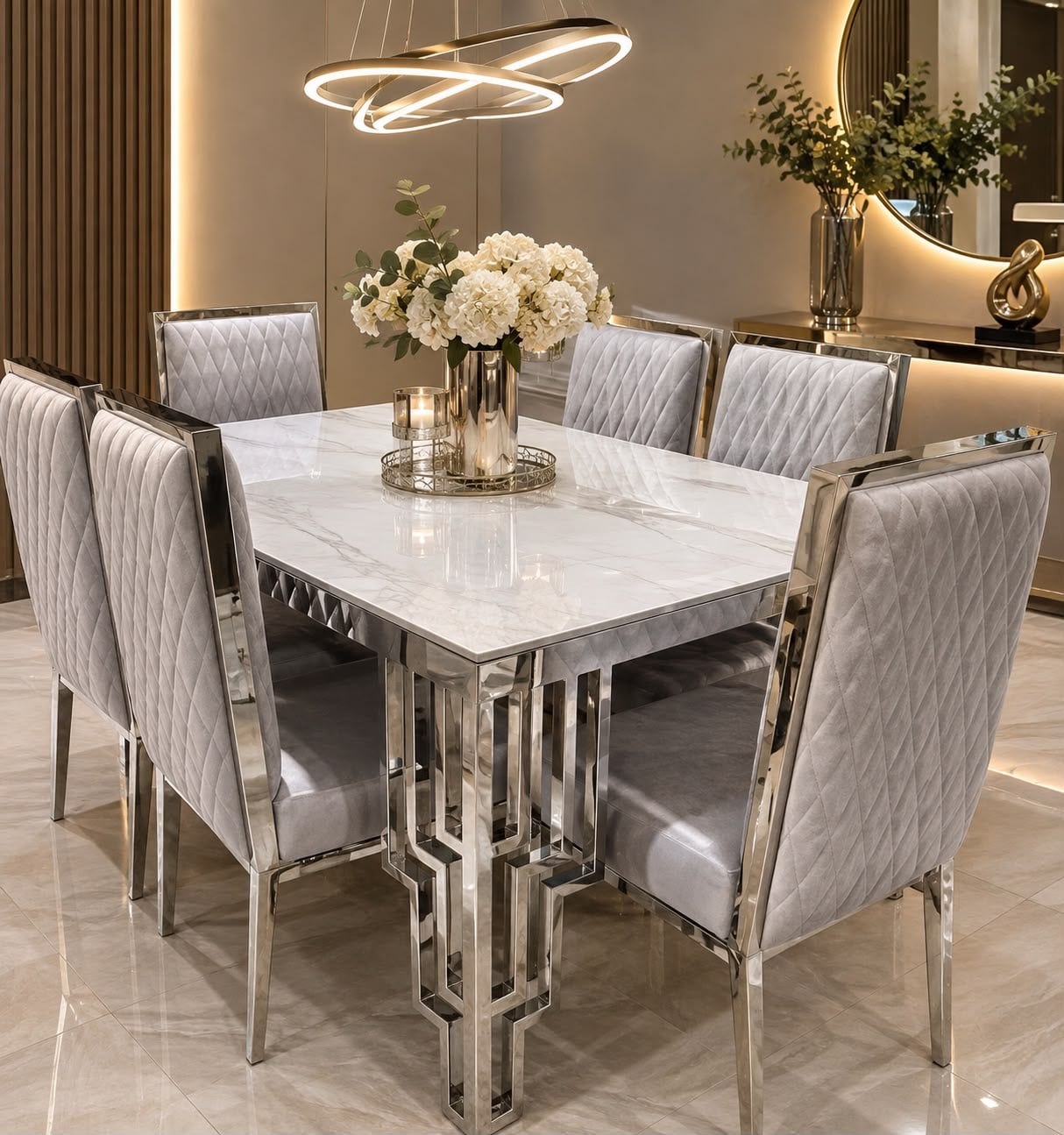 JUEGO DE COMEDOR FLORENCIA BY CASA CONCEPTO - 1