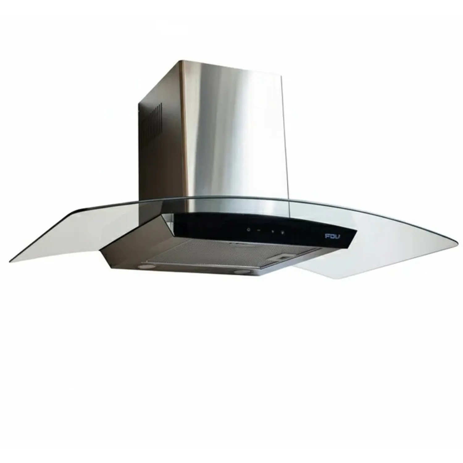 COMBO FDV CAMPANA CRYSTAL 90 + ENCIMERA CHEF GLASS 90 GN + HORNO BLACK 70 GN - 4