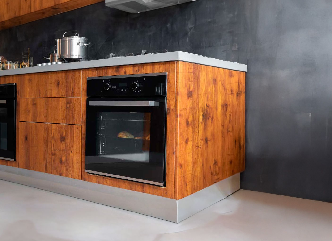 COMBO FDV CAMPANA CRYSTAL 90 + ENCIMERA BLACK 60 GLP + HORNO BLACK 70 GLP - 9