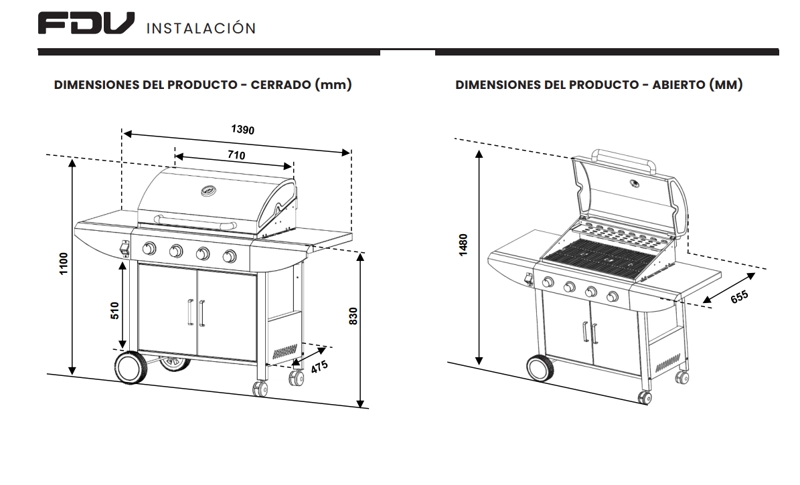 PARRILLA FDV ESSENCE 4Q - 5